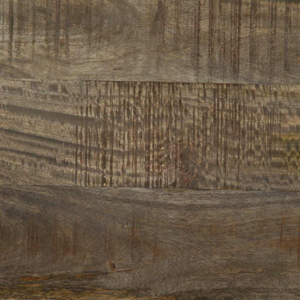 Soffbord Ljusgrått 80X50X40 Cm Massivt Trä Mango