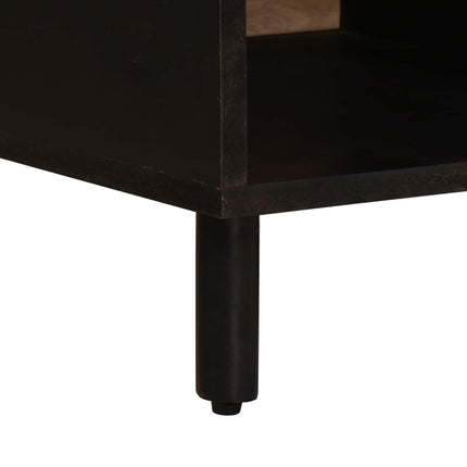 Kaffeebord Vit 80 x 50 x 40 cm Massivt mangoträ