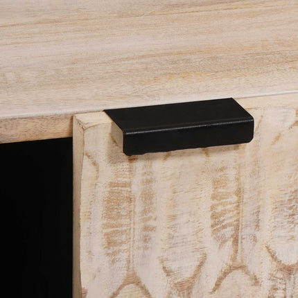 Kaffeebord Vit 100 x 54 x 40 cm Massivt mangoträ