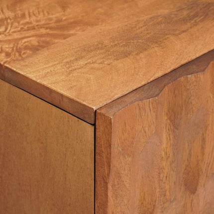 TV-skåp Acacia Brun Finish 105 x 33 x 46 cm Massivt mangoträ
