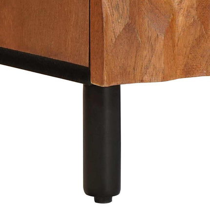 TV-skåp Acacia Brun Finish 105 x 33 x 46 cm Massivt mangoträ