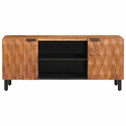 TV-skåp Acacia Brun Finish 105 x 33 x 46 cm Massivt mangoträ