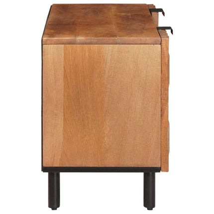 TV-skåp Acacia Brun Finish 105 x 33 x 46 cm Massivt mangoträ