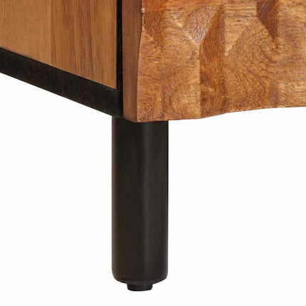 TV-skåp Acacia Brun Finish 70 x 33 x 46 cm Massivt mangoträ