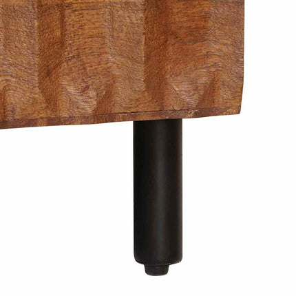 Kaffeebord Brun 80 x 50 x 40 cm Massivt mangoträ