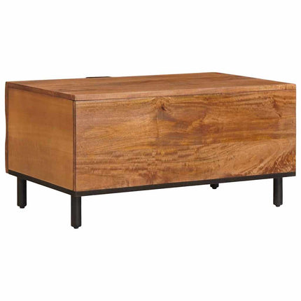 Kaffeebord Brun 80 x 50 x 40 cm Massivt mangoträ