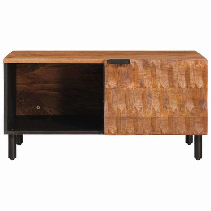 Kaffeebord Brun 80 x 50 x 40 cm Massivt mangoträ