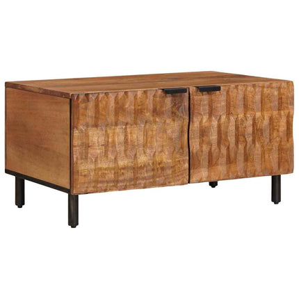 Kaffeebord Brun 80 x 50 x 40 cm Massivt mangoträ