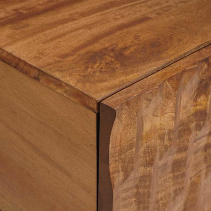 TV-skåp Acacia Brun Finish 105 x 33 x 46 cm Massivt mangoträ