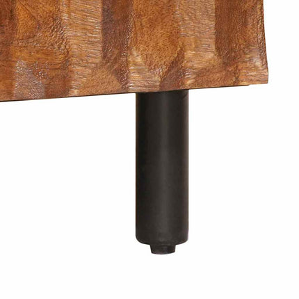 TV-skåp Acacia Brun Finish 105 x 33 x 46 cm Massivt mangoträ