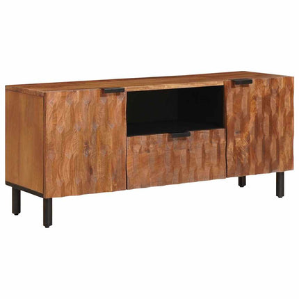TV-skåp Acacia Brun Finish 105 x 33 x 46 cm Massivt mangoträ