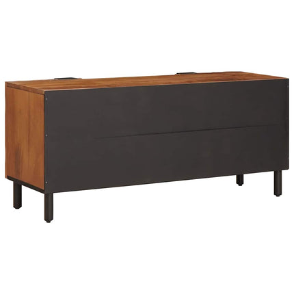 TV-skåp Acacia Brun Finish 105 x 33 x 46 cm Massivt mangoträ