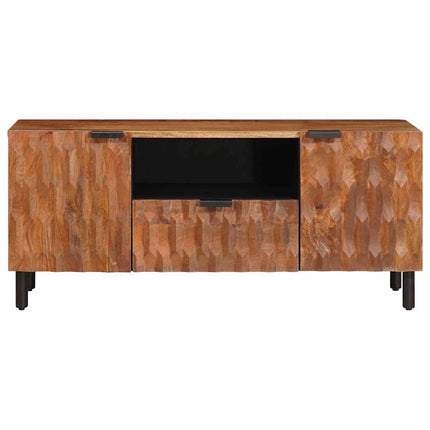 TV-skåp Acacia Brun Finish 105 x 33 x 46 cm Massivt mangoträ