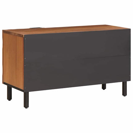 TV-skåp Acacia Brun Finish 80 x 33 x 46 cm Massivt mangoträ