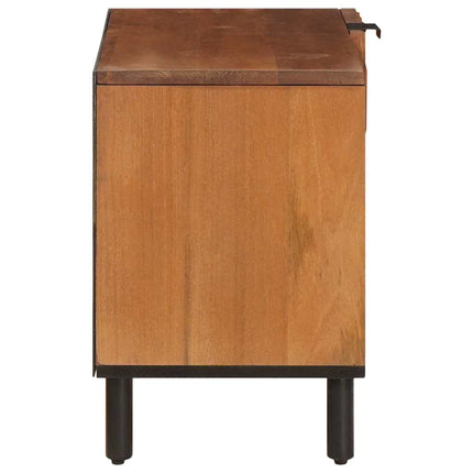 TV-skåp Acacia Brun Finish 80 x 33 x 46 cm Massivt mangoträ