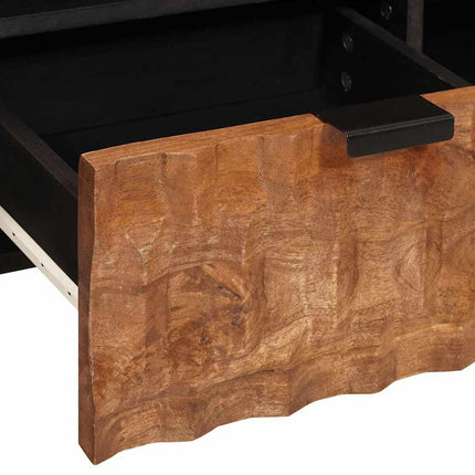 TV-skåp Acacia Brun Finish 100 x 33 x 46 cm Massivt mangoträ