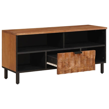 TV-skåp Acacia Brun Finish 100 x 33 x 46 cm Massivt mangoträ