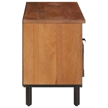 TV-skåp Acacia Brun Finish 100 x 33 x 46 cm Massivt mangoträ