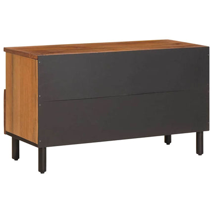 TV-skåp Acacia Brun Finish 80 x 33 x 46 cm Massivt mangoträ