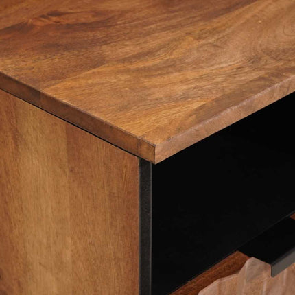 TV-skåp Acacia Brun Finish 100 x 33 x 46 cm Massivt mangoträ