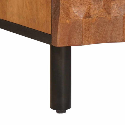 TV-skåp Acacia Brun Finish 100 x 33 x 46 cm Massivt mangoträ