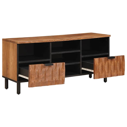 TV-skåp Acacia Brun Finish 100 x 33 x 46 cm Massivt mangoträ