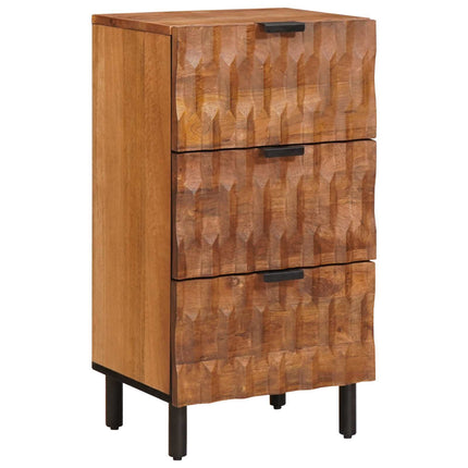 Sideboard Acacia Brun Finish 40 x 33 x 75 cm Massivt mangoträ