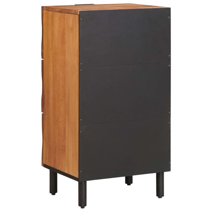 Sideboard Acacia Brun Finish 40 x 33 x 75 cm Massivt mangoträ