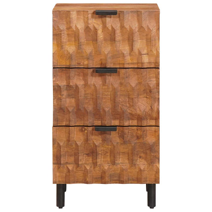 Sideboard Acacia Brun Finish 40 x 33 x 75 cm Massivt mangoträ
