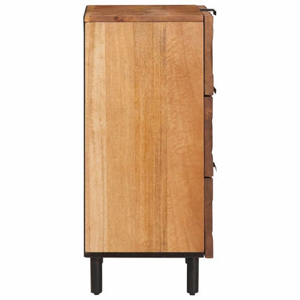 Sideboard Acacia Brun Finish 40 x 33 x 75 cm Massivt mangoträ