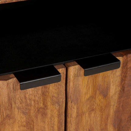 Sideboard Acacia Brun Finish 60 x 33 x 75 cm Massivt mangoträ