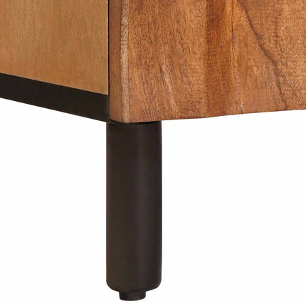 Sideboard Acacia Brun Finish 60 x 33 x 75 cm Massivt mangoträ