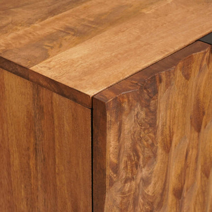 Sideboard Acacia Brun Finish 60 x 33 x 75 cm Massivt mangoträ