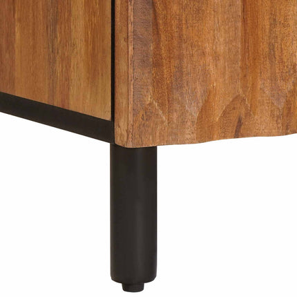 Sideboard Acacia Brun Finish 60 x 33 x 75 cm Massivt mangoträ