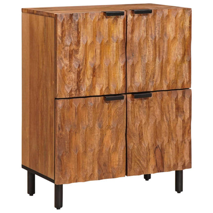 Sideboard Acacia Brun Finish 60 x 33 x 75 cm Massivt mangoträ