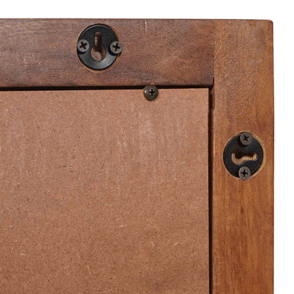 Badrumsspegel med spegel Acacia Brun Finish 50 x 70 x 2,5 cm