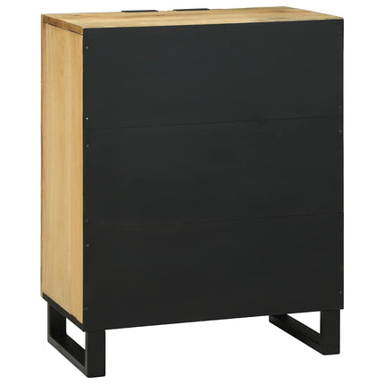 Sideboard Naturfärg 60 x 33,5 x 75 cm Massivt mangoträ