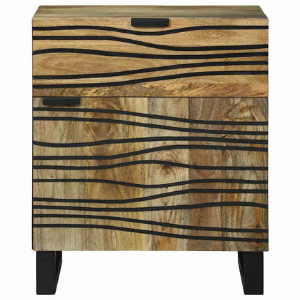Nattduksbord Naturlig 50 x 33 x 60 cm Konstruerat trä