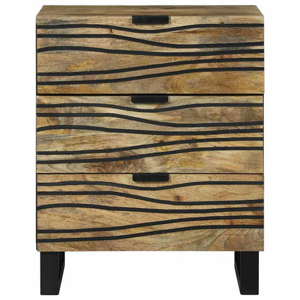 Nattduksbord Naturlig 50 x 33 x 62 cm Konstruerat trä