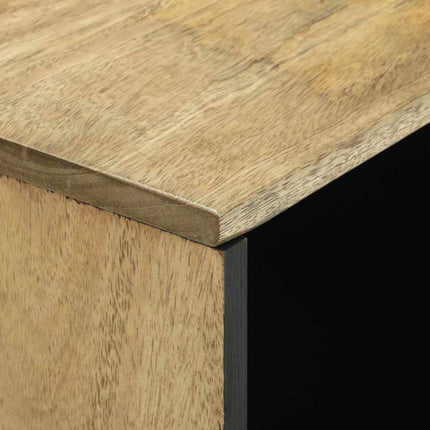 Sideboard Brun 80 x 33 x 75 cm massivt mangoträ
