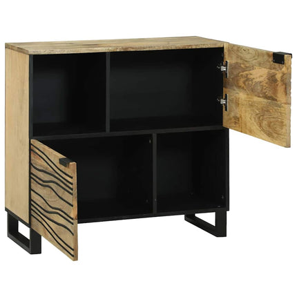 Sideboard Brun 80 x 33 x 75 cm massivt mangoträ