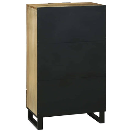 Highboard Brun 60 x 33 x 100 cm massivt mangoträ