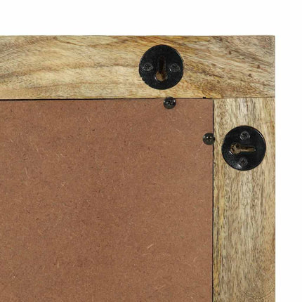 Badrumsspegel Rektangulär med spegel Naturlig 50 x 2,5 x 70 cm
