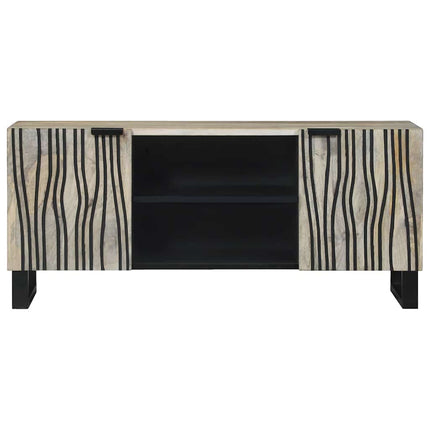 TV Enheter Vit 105 x 33 x 46 cm Konstruerat trä