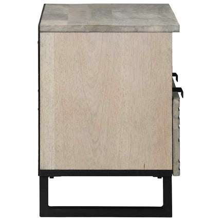 TV Enheter med låda Vit 70 x 33 x 46 cm Konstruerat trä