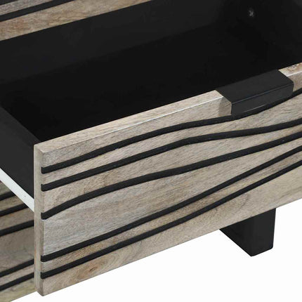 Nattduksbord Vit 50 x 33 x 62 cm Konstruerat trä