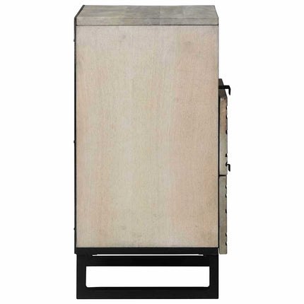 Nattduksbord Vit 50 x 33 x 62 cm Konstruerat trä