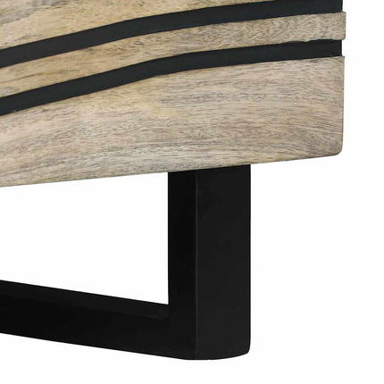 Kaffeebord Vit 80 x 54 x 40 cm Konstruerat trä