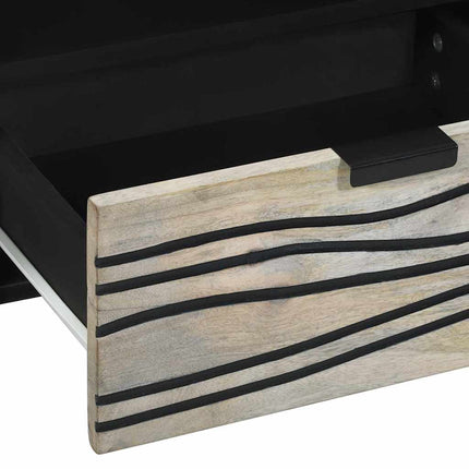 TV Enheter med låda Vit 105 x 33 x 46 cm Konstruerat trä