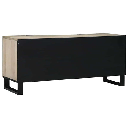 TV Enheter med låda Vit 105 x 33 x 46 cm Konstruerat trä